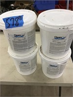 4 CONTAINERS CLEANCIDE WIPES