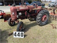 Farmall Super A with fast hitch