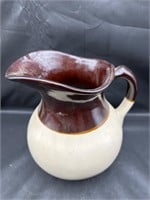 12” Vintage Stoneware Pottery Pitcher