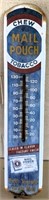 1960s MAIL POUCH Thermometer 39"