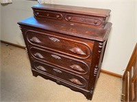 antique walnut dresser - 38" good condition