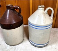 2pcs- 1 gal crockery jugs
