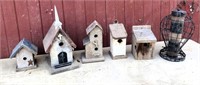 old bird houses