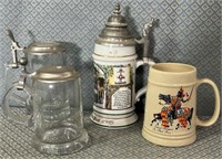 11 - LOT OF COLLECTIBLE STEINS (W82)