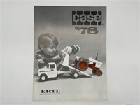 Ertl 1978 JI Case Toy Catalog