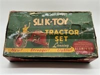 Slik Oliver Tractor and Implement Set w/ Box