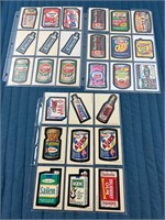 WACKY PACKAGES VINTAGE TRADING CARD STICKERS RARE