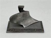 Oliver "Plowmakers For The World" Plow Paperweight