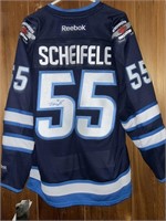 Mark Scheifele Wpg Jets Signed Jersey