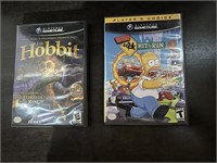 Simpsons & Lord of the Rings Hobbit Gamecube