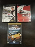 Need for Speed, Starsky & Hutch & Nascar Gamecube