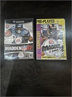 Madden x2 Gamecube Games