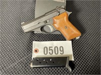 EAA MODEL EA 380 ACP PISTOL SN AE52172 WOODEN HAND