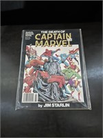 The Death of Captain Marvel 1st Print Comic