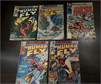 Lot of Human Fly Comic Books