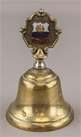British CLACTON Brass Bell