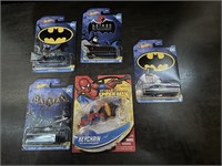 Batman Hot Wheels & Spiderman Collectibles