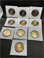 2000-2008 AND INCLUDING 2009 NATIVE AMERICAN PROOF