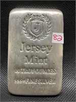 10 OUNCE JERSEY MINT SILVER BAR