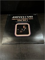 Johnny Cash Original Golden Hits V1 LP Record
