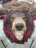 CINNAMON SPRING BEAR 5' 8" FULL BODY BEAR RUG W/