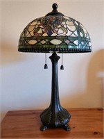 Tiffany Style Bronze Table Lamp