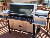 Large Weber Propane Grill