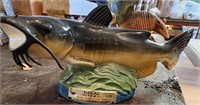2 Jim Beam VTG Decanters Fish & a Armadillo Sealed