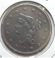 1841 Large Cent Nice