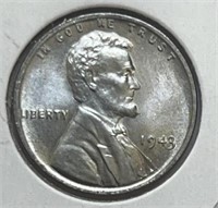 1943P Steel Cent Gem BU+