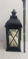 Battery Operated Candle Metal Lantern