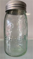 Vintage Beaver Sealer Fruit Jar