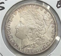 1882S Morgan Silver Dollar Choice BU