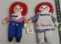 Raggedy Ann & Andy Dolls