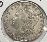 1897O Morgan Silver Dollar  Choice