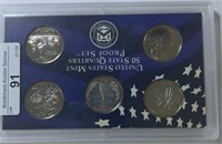 US Mint 50 State Quarter Proof Set
