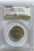 2010D Yellowstone NP PCGS MS65