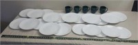 Corelle-Ware (one chipped plate)