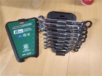 Master Force 8 pc ratchet wrench set