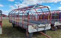 COVERED WAGON- WITH STEEL RACK - NO TARP