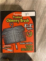 Premium Chimney Brush 8" x 8"