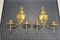 Brass Candleabras