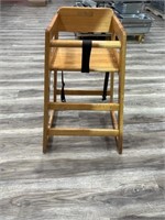 Wooden high chair