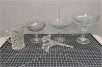 Ast'd Clear Glassware