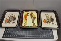 1975-76 Norman Rockwell Trays