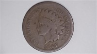 1867 Indian head Cent