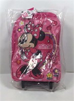 New Minnie Mouse Rolling Backpack