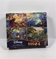 New Disney 4-in-1 Jigsaw Puzzles