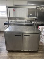 Apw wyott refrigerated prep table