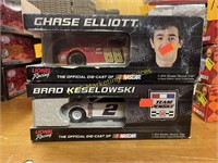 Brad Keselowski & Chase Elliot 1:24 Scale Cars